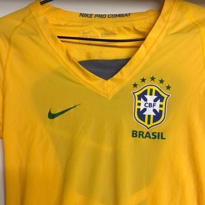 Nike Pro Combat Brazil / Brasil CBF baselayer T 🟨